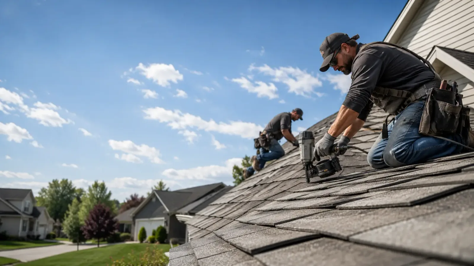 Storm Damage Roof Repair in Wann, OK near me